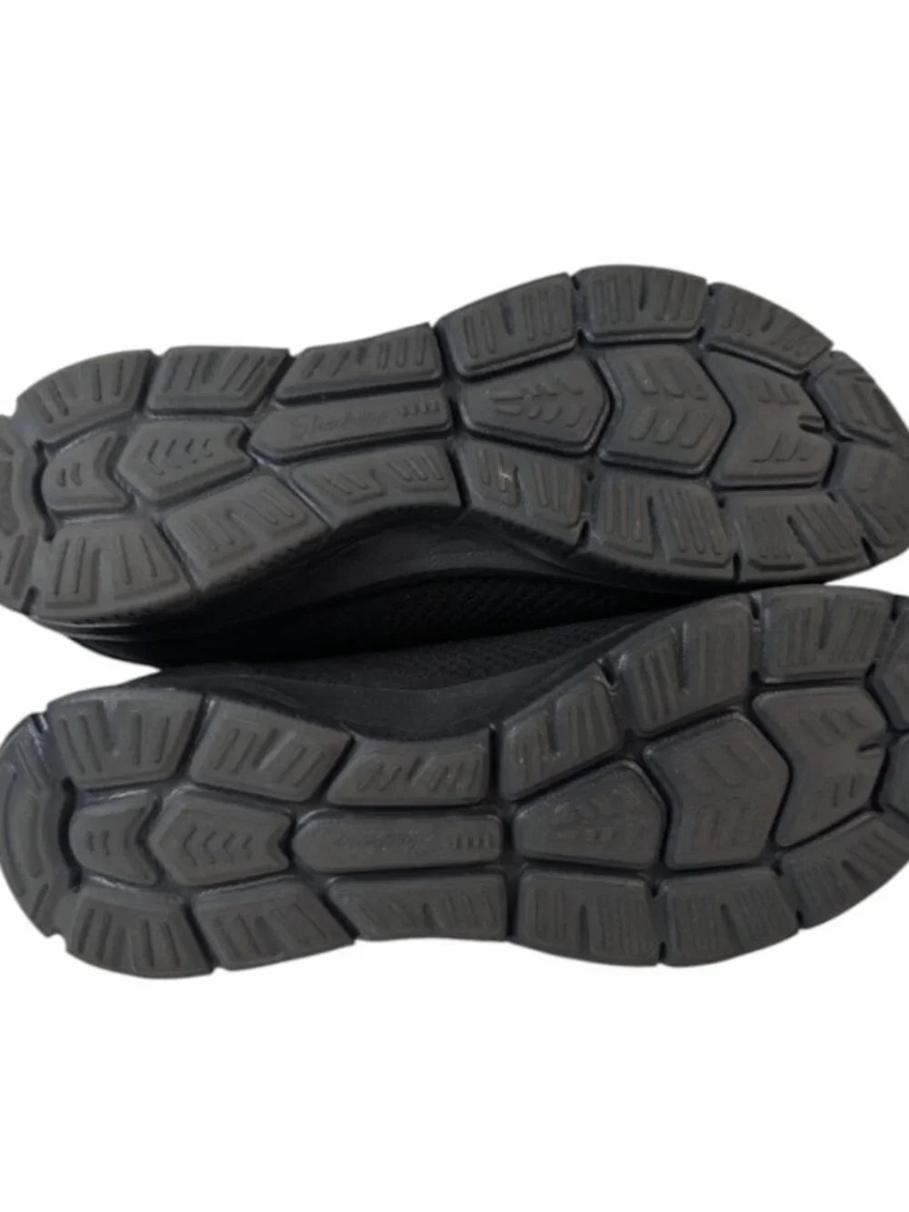 Skechers Slip On Shoes Women's 8 Ballet Flat Style Air Cooled Arch Fit Black